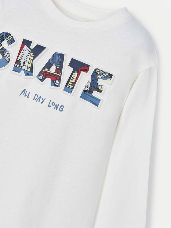 Mayoral Mayoral Bluse 4050 Écru Regular Fit