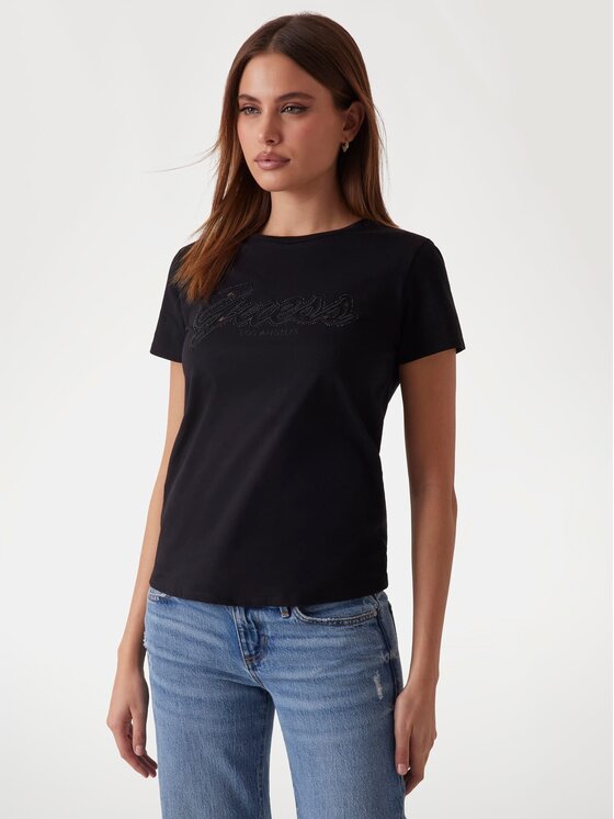 Guess Guess T-shirt 171123 Nero Classic Fit