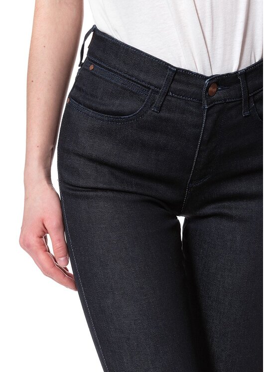 Wrangler Wrangler Pantaloni di tessuto HIGH RISE SKINNY Blu Skinny Fit
