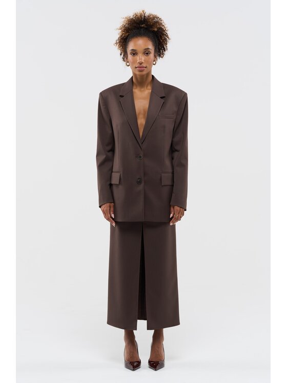 BENU BENU Marynarka AW25 Brązowy Regular Fit