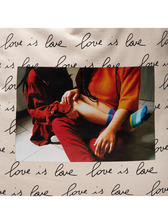 Vans Vans Handtasche Pride Otw Gallery Tote VN0A7SFDYOP1 Beige