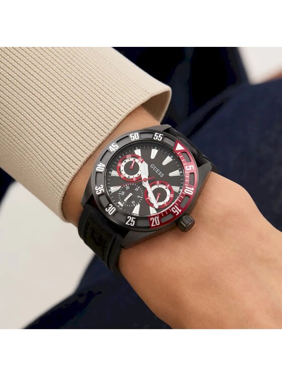 Guess Guess Hodinky GW0903G2 Černá