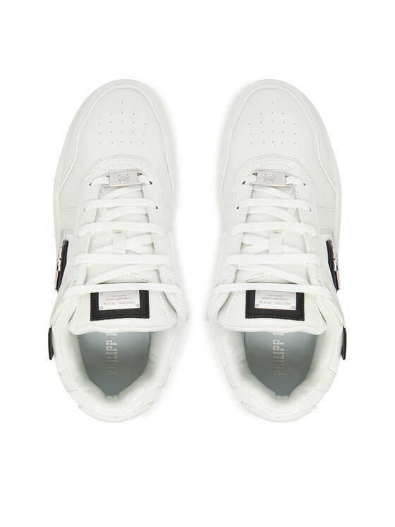 PHILIPP PLEIN PHILIPP PLEIN Sneakersy SAES USC0766 PTE120N Biela