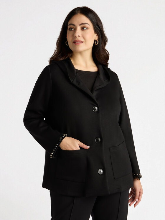 Fiorella Rubino Fiorella Rubino Felpa G896L008410N033 Nero Regular Fit