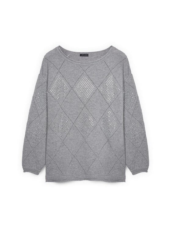 Fiorella Rubino Fiorella Rubino Maglione M095L008369N013 Grigio Regular Fit