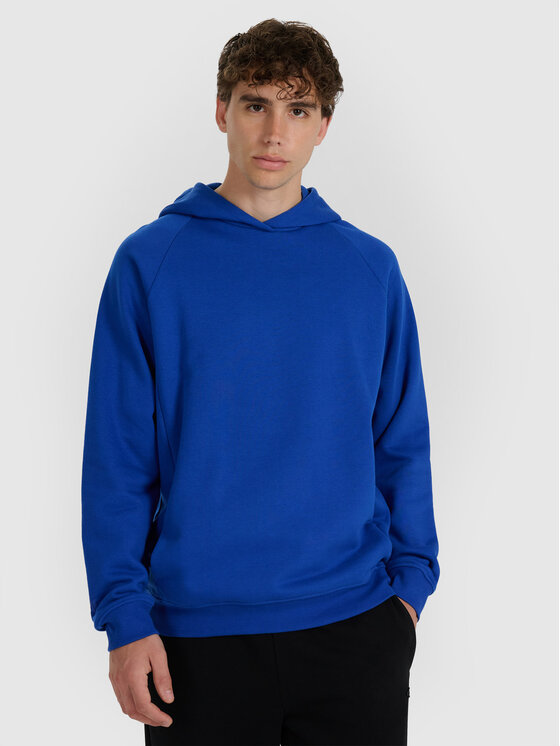 4F 4F Bluza APRES SKI Niebieski Regular Fit