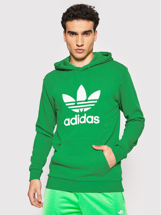 Felpa adicolor Classics Trefoil H06665 Verde