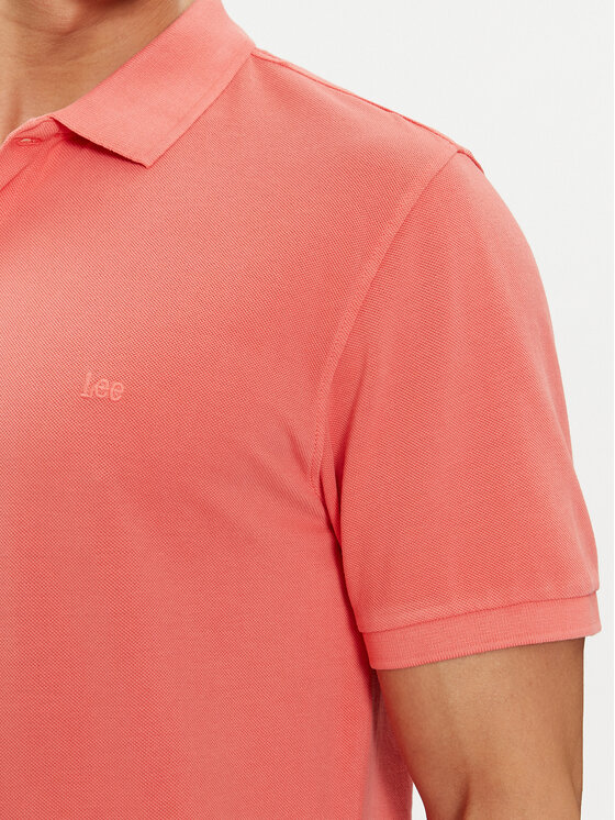 Lee Lee Polo 112349955 Crvena Regular Fit