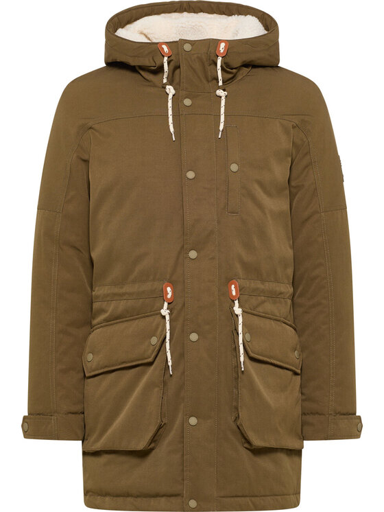 Mustang Mustang Kurtka zimowa Daniel Classic Parka Brązowy Regular Fit