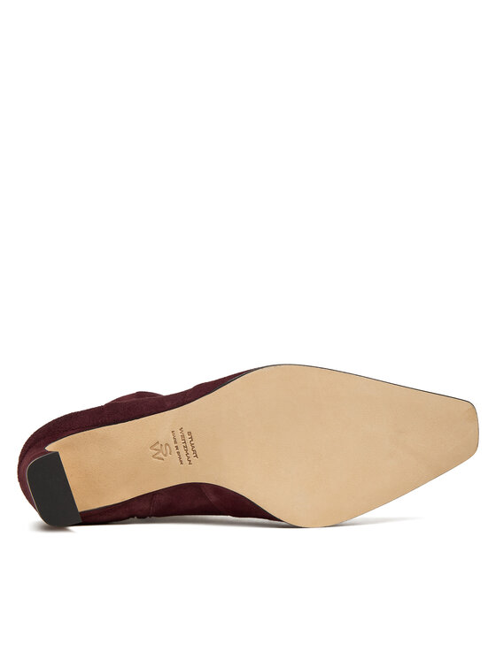 Stuart Weitzman Stuart Weitzman Čizme Stassi SM498 Tamnocrvena