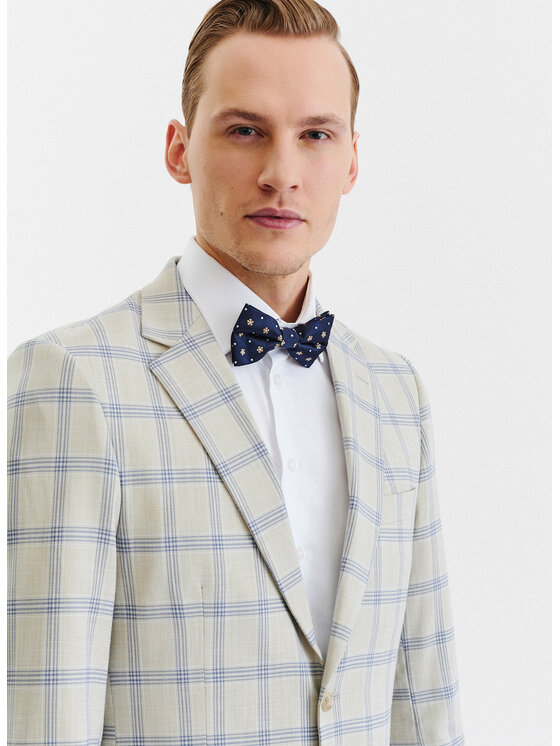 Pako Lorente Pako Lorente Marynarka P23SF-3G-006 Beżowy Slim Fit
