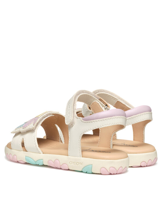 Geox Geox Sandalen J Haiti J558ZB 000BC C0406 D Weiß
