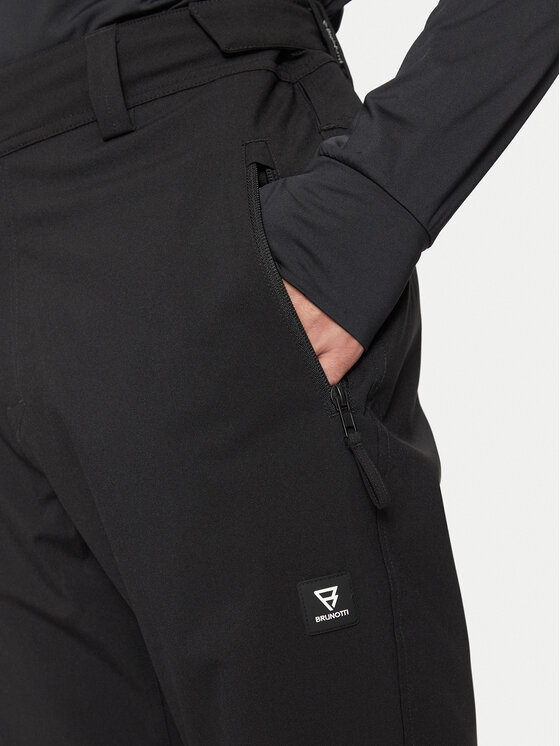 Brunotti Brunotti Spodnie narciarskie Footrail 2431220001 Czarny Regular Fit