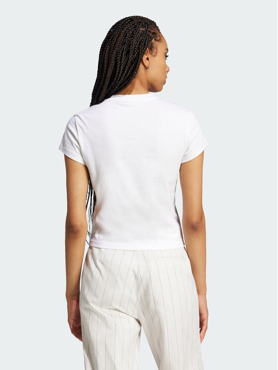 adidas adidas T-Shirt Essentials Slim Tee Biały Slim Fit