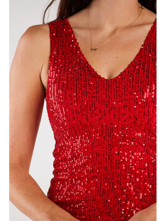 Awama Awama Abito da sera A484 Rosso Basic Fit
