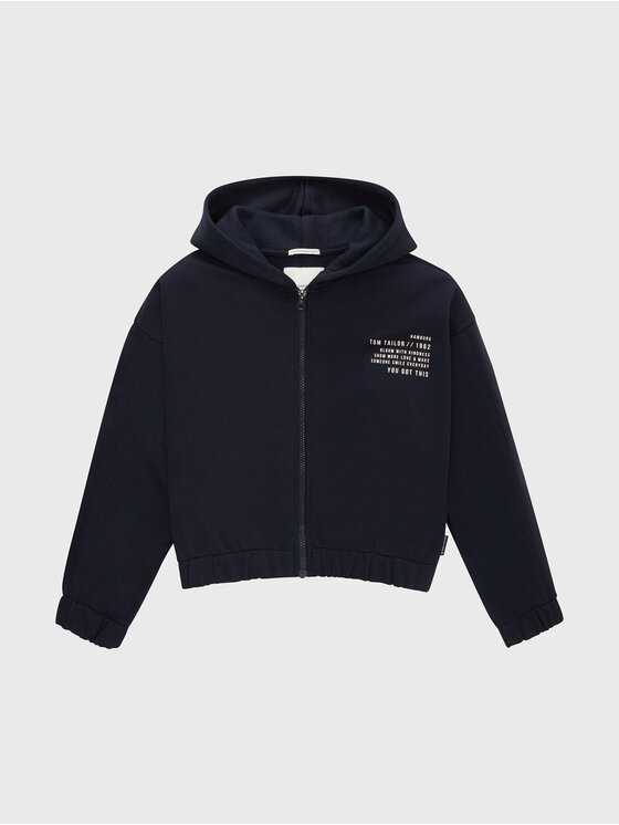 Tom Tailor Tom Tailor Pulóver 1033146 Sötétkék Relaxed Fit