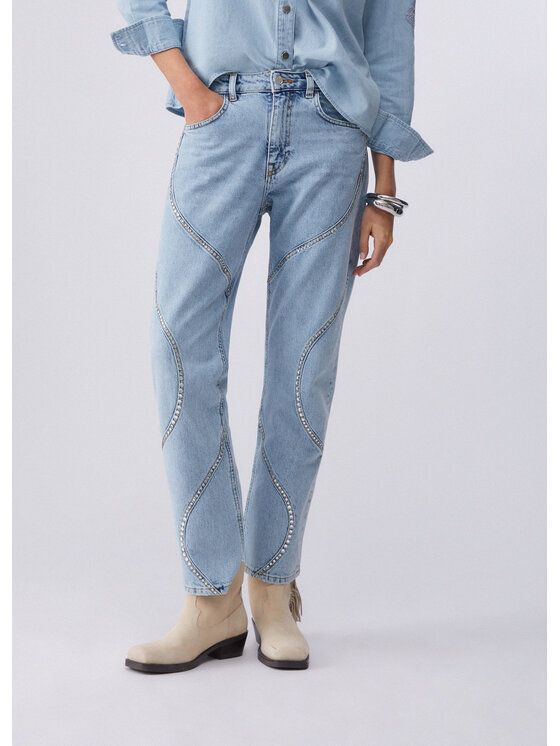 Liu Jo Liu Jo Jeans CA6130D485478840 Celeste Regular Fit