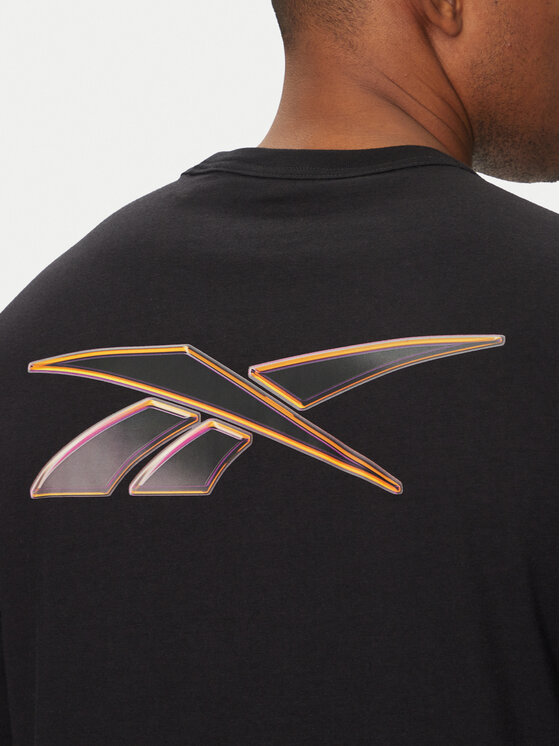 Reebok Reebok T-Shirt 100214893 Černá Regular Fit