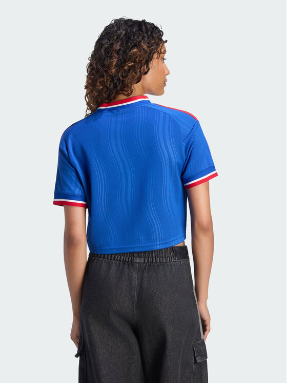 adidas adidas Koszulka techniczna 171565 Niebieski jasny Regular Fit