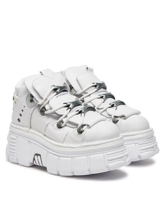 NEW ROCK NEW ROCK Sneakersy M-106-S53 Bílá