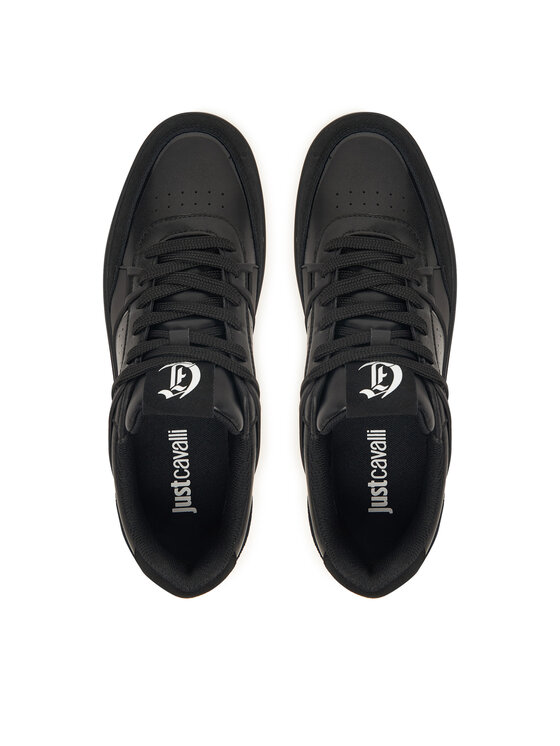 Just Cavalli Just Cavalli Sneakersy 80QA3SM2 ZPC24 Czarny
