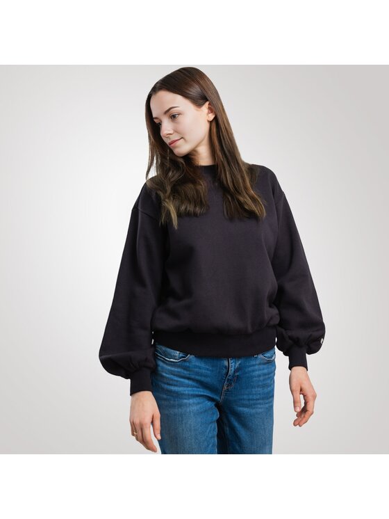 Champion Champion Bluza 116731-KK001-NBK_M Czarny Relaxed Fit