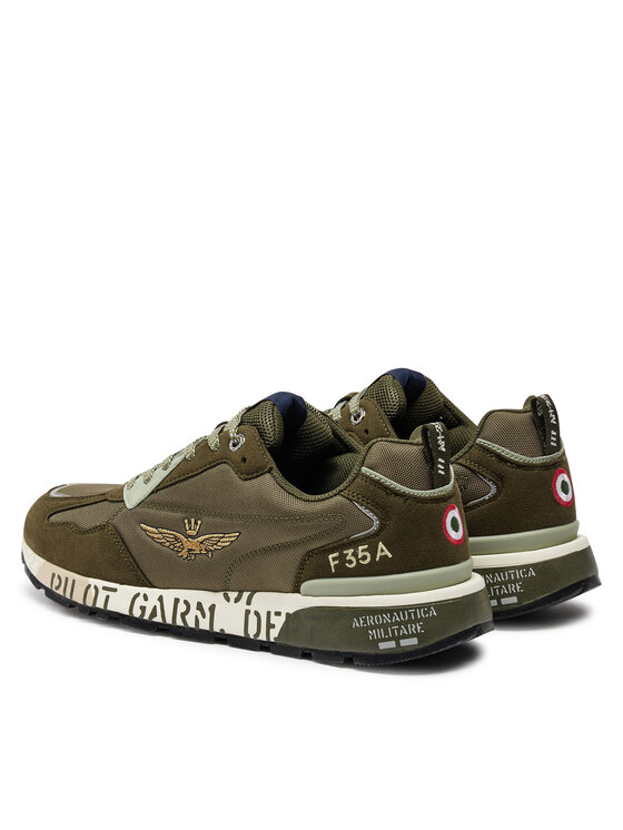 Aeronautica Militare Aeronautica Militare Tenisice 242SC276CT3380 Zelena