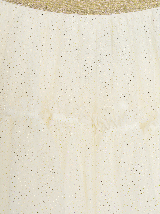 Coccodrillo Coccodrillo gonna di tulle WC4124203EJG Écru Regular Fit