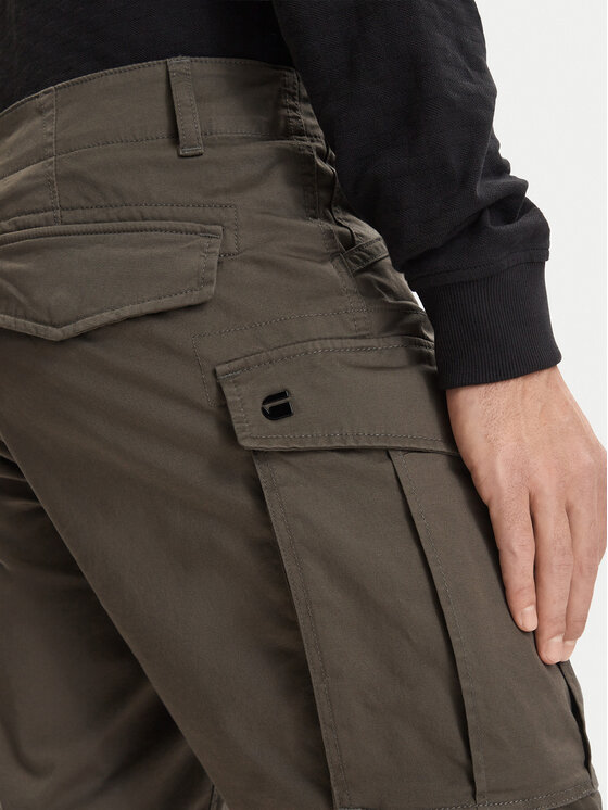 G-Star Raw G-Star Raw Stoffshorts Rovic Zip D26214-5126 Grün Relaxed Fit