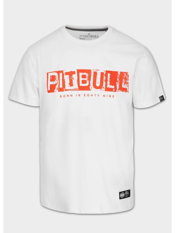 PITBULL PITBULL T-Shirt BLACKY Biały Regular Fit