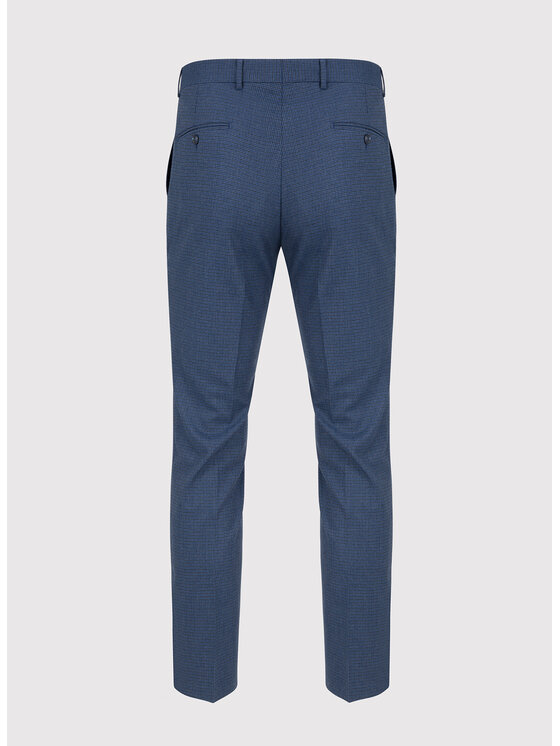 Pako Lorente Pako Lorente Spodnie garniturowe P23WF-6G-004 Granatowy Slim Fit