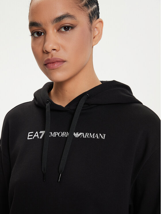 EA7 Emporio Armani EA7 Emporio Armani Bluza 3DTM03 TJSYZ 1200 Czarny Regular Fit