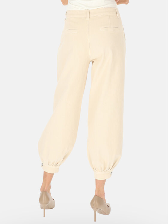 L’AF L’AF Jeansy Hera Beżowy Wide Leg