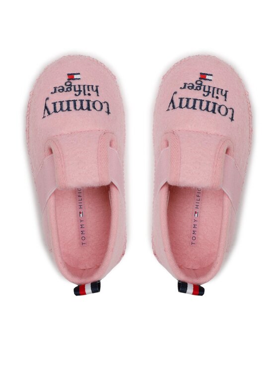 Tommy Hilfiger Tommy Hilfiger Kapcie Indoor Slipper 1A1-32439-1506 Różowy