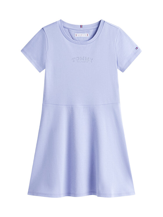 Tommy Hilfiger Tommy Hilfiger Ежедневна рокля Skater KG0KG09284 Син Regular Fit