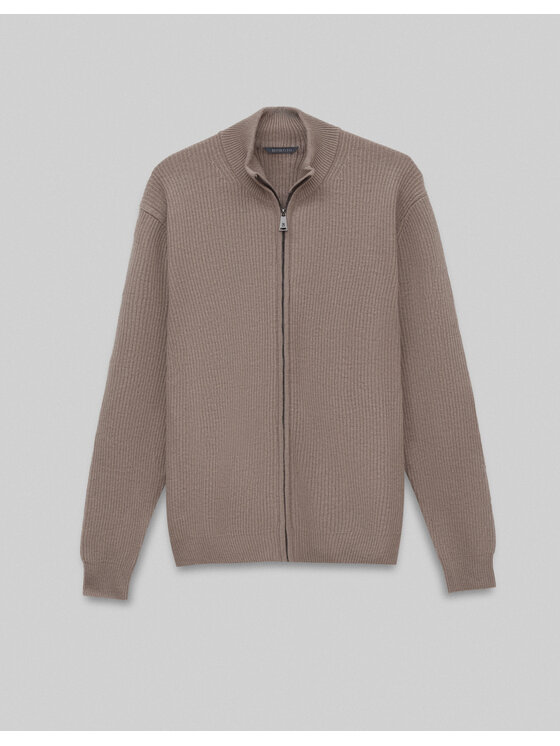 Borgio Borgio Kardigan carezzano_gi Beżowy Regular Fit