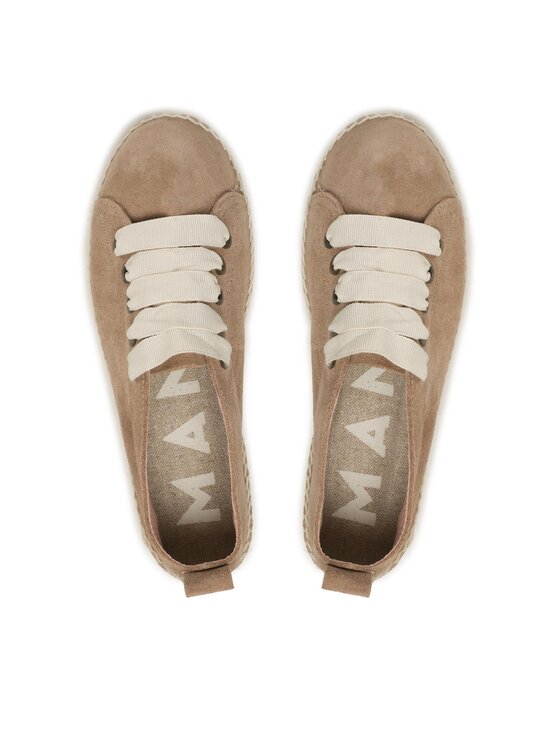 Manebi Manebi Espadryle Lace-Up Espadrilles W 1.9 E0 Beżowy