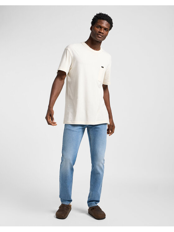 Lee Lee Jeansy LUKE Niebieski Slim Fit