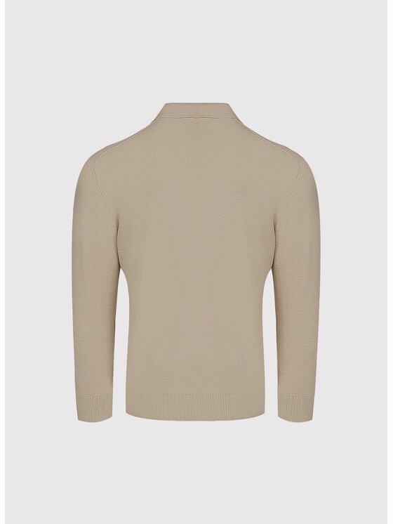Pako Lorente Pako Lorente Sweter P26WF-2X-005 Beżowy Regular Fit