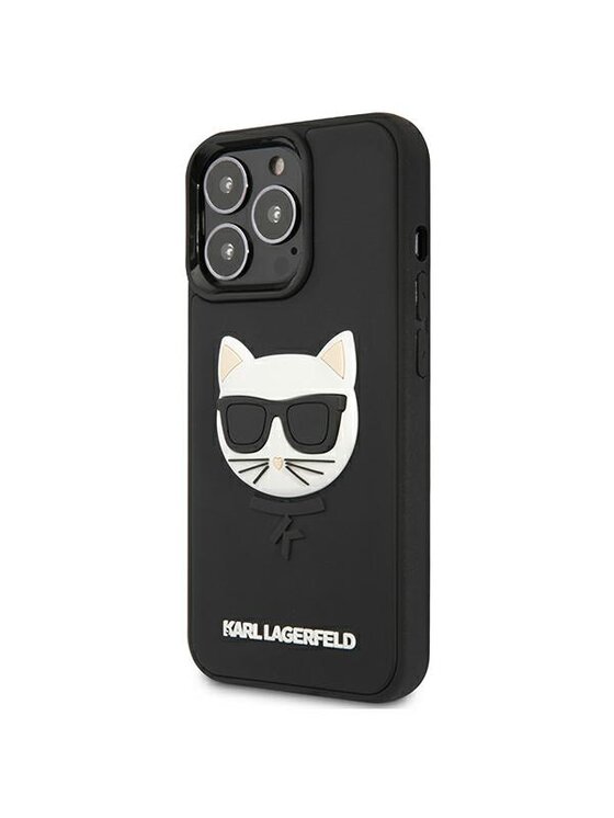 KARL LAGERFELD KARL LAGERFELD Etui na telefon iPhone 13 Pro Czarny