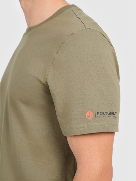 4F 4F T-Shirt 4FWAW26TTSHM3626-44S Zielony Active Fit