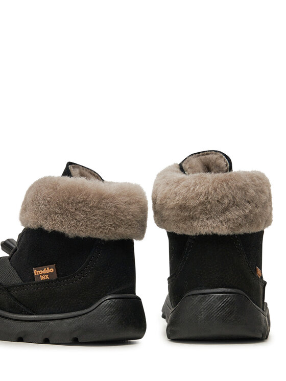 Froddo Froddo Gležnjače Zeru Tex Cosy Barefoot G3110258-5 M Crna