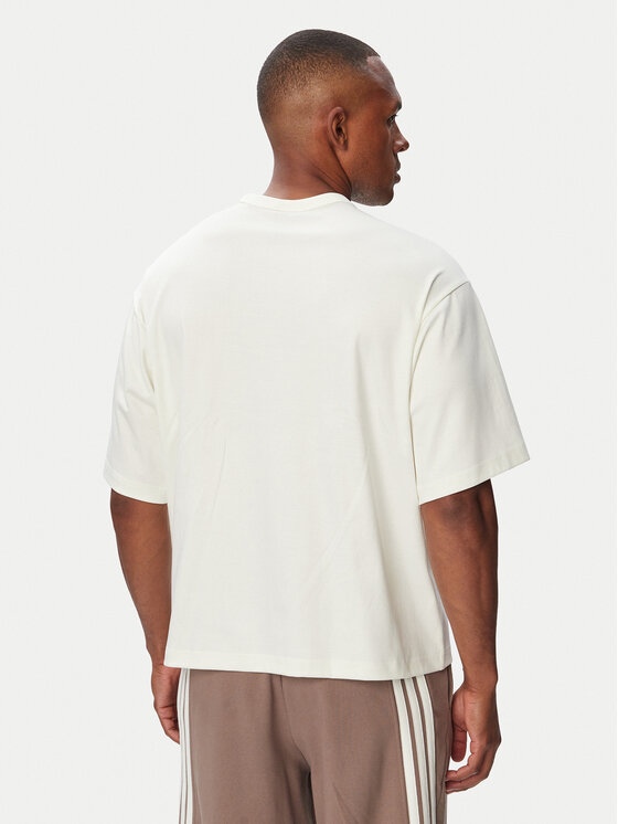 adidas adidas T-Shirt Soft Lux KB8095 Creme Regular Fit