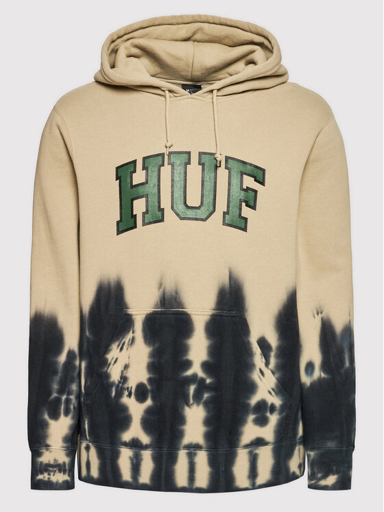 HUF HUF Felpa Hartford Tiedye PF00426 Beige Regular Fit