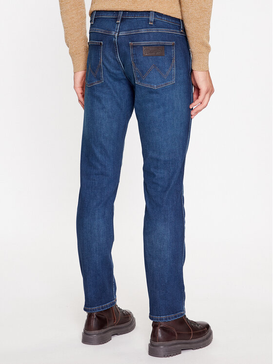 Wrangler Wrangler Jeansy Greensboro 112341413 Niebieski Regular Fit