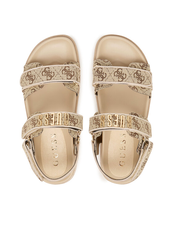 Guess Guess Sandali FLJFDS LEL03 Bež
