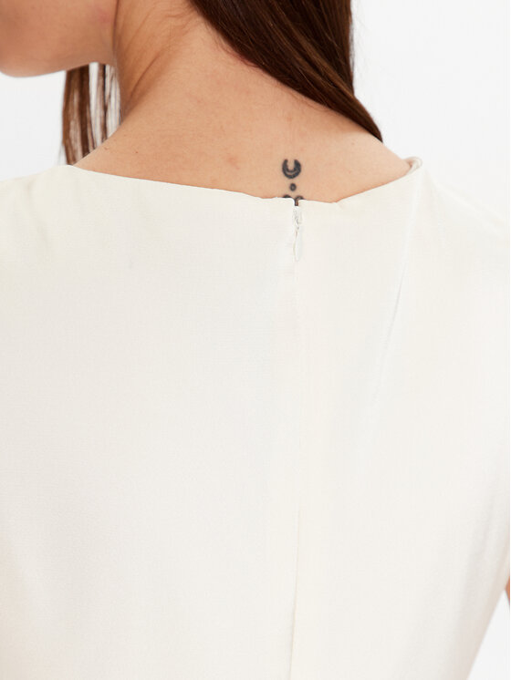 DKNY DKNY Kokteilinė suknelė DD2K2383 Écru Regular Fit