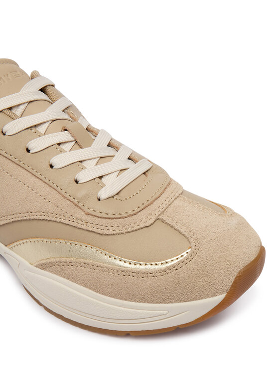 Tommy Hilfiger Tommy Hilfiger Сникърси Th Modern Sporty Runner Leather FW0FW09590 Бежов