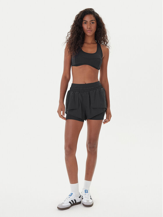 Girlfriend Collective Girlfriend Collective Sportovní kraťasy Fallon 4093 Černá Regular Fit