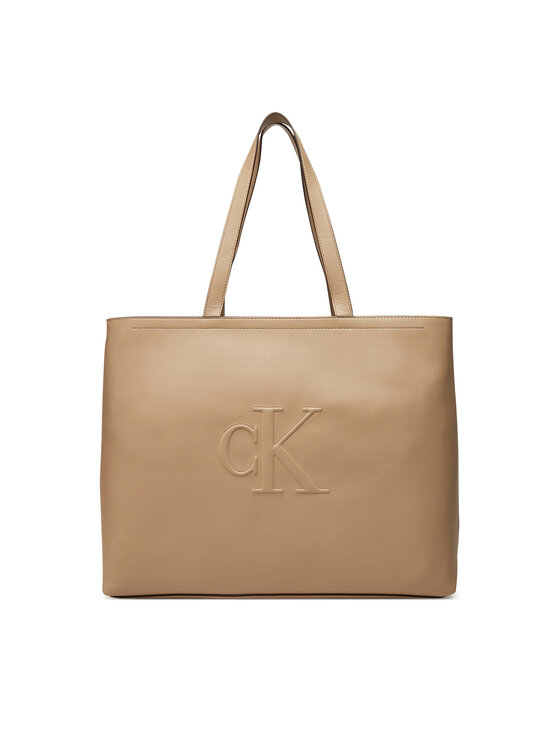 Calvin Klein Jeans Calvin Klein Jeans Geantă Sculpted Slim Tote34 LV04K3070G Bej
